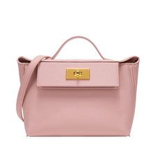 Load image into Gallery viewer, Inspired Mini 24/24 Bag Gold Evercolor Vegan Leather Gold Hardware
