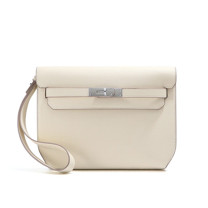 Inspired Kelli Depeches Pouch Bag Leather Hobo Bag