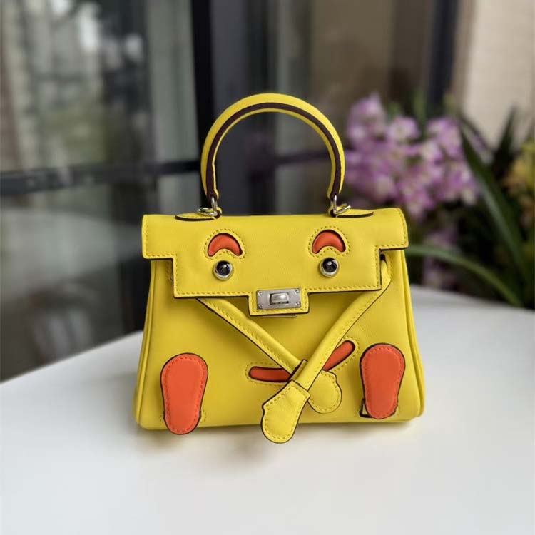 Inspired Kelli Doll Bag Genuine Leather Mini Crossbody Millennium Style Handbag