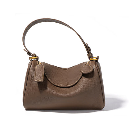 Top Grain Leather Pillow Bag Woman Shoulder Bag