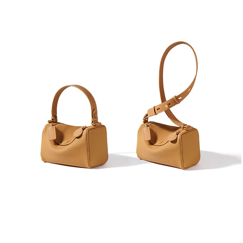 Top Grain Leather Pillow Bag Woman Shoulder Bag