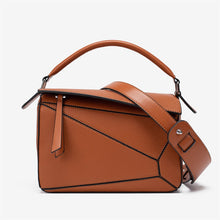 Load image into Gallery viewer, Inspired Puzzle Bag Vegan Leather Shoulder Bag for Woman
