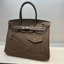 Load image into Gallery viewer, Limited Edition Rock Berkin 30 Top Grain Leather Evercolor Unisex Bag

