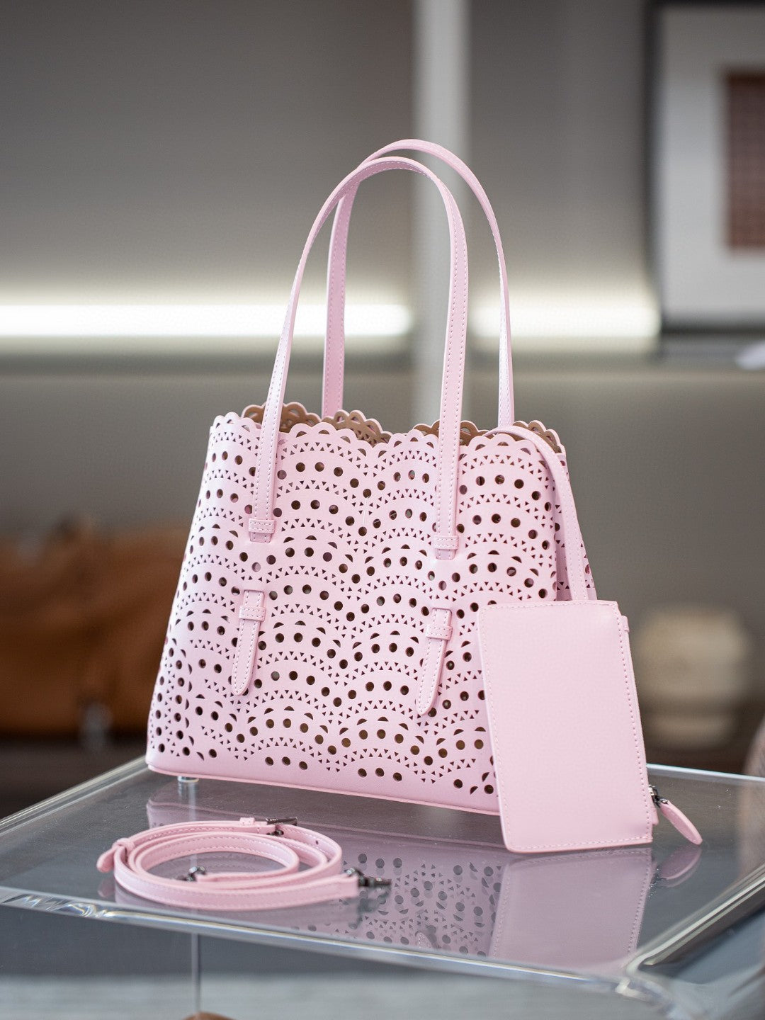 Mina 25 Bag Leather Handbags for Woman With Coin Purse Bag Charm