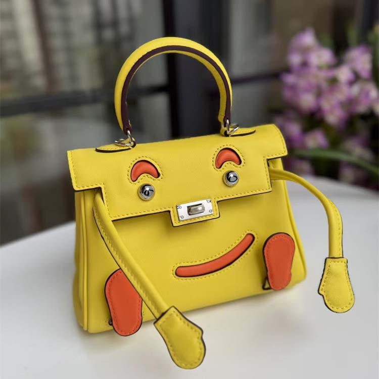 Inspired Kelli Doll Bag Genuine Leather Mini Crossbody Millennium Style Handbag