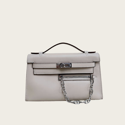 Swift Leather Pochette Rock Handbag Woman Shoulder Bag
