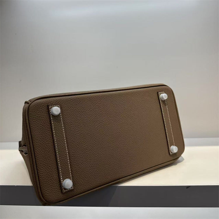 Limited Edition Rock Berkin 30 Top Grain Leather Evercolor Unisex Bag | Automatic 20% OFF at Checkout