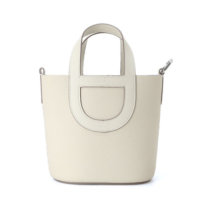 Top Grain Leather Pig Nose Mini Tote Bag Woman Bucket Bag