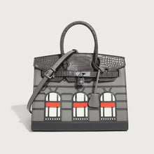 画像をギャラリービューアに読み込む, Inspired Faubourg Birkin 30 House Evercolor Matte Vegan Leather Top Handle Bags
