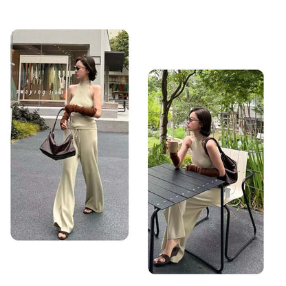 Vegetable Tanned Leather Hobo Bag