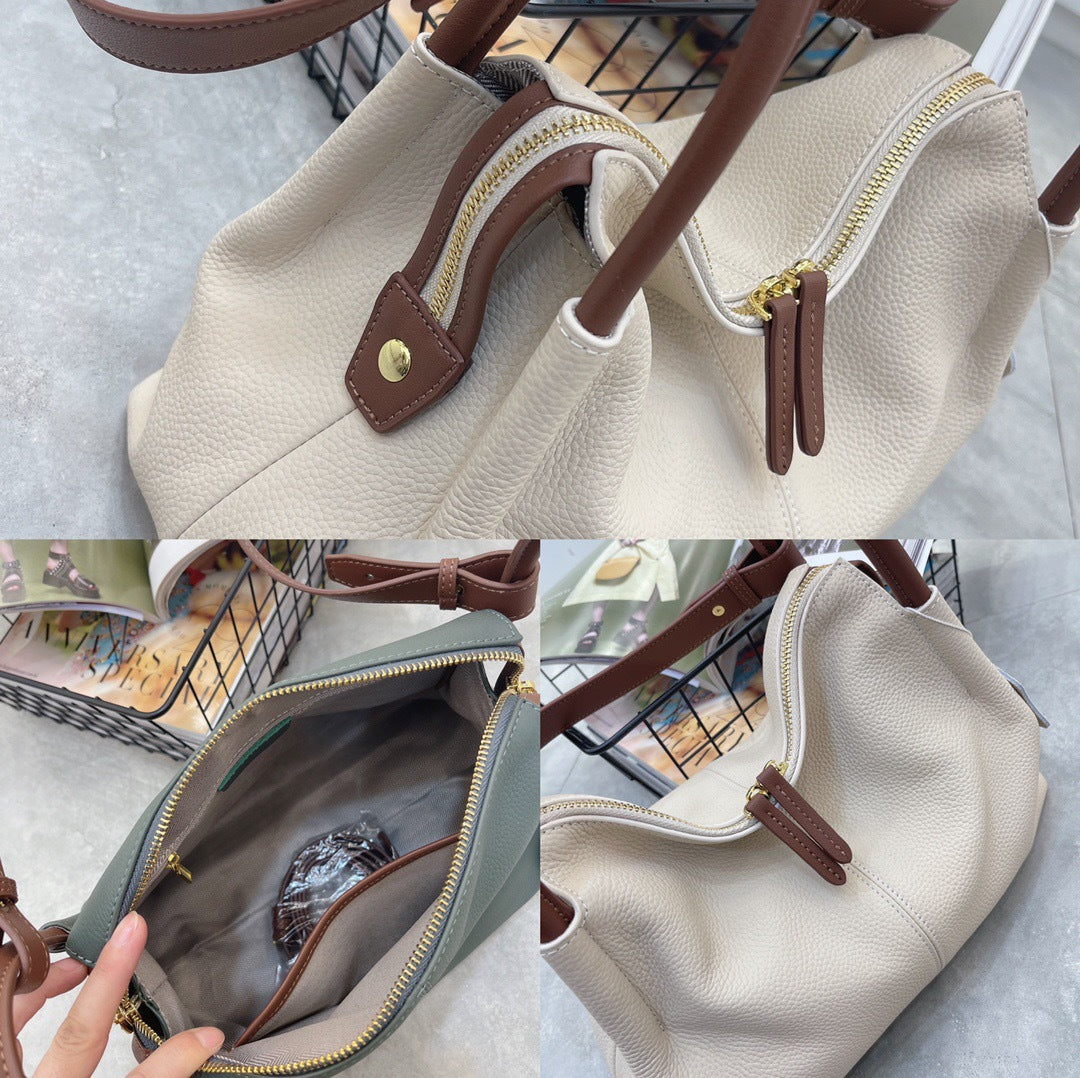 Top Grain Leather Handbags for Women Shoulder Bag