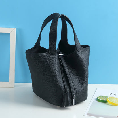 Top Grain Leather Inspired Pictin Tote Bag New Colors