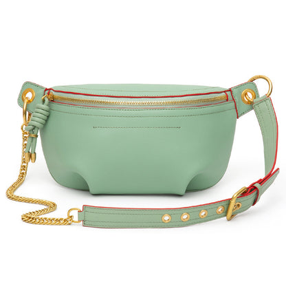 Leather Fanny Pack for Women Sling Bag Belt Bag