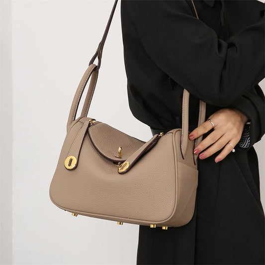 Inspired Lindi Bag Vegan Leather Golden Hardware
