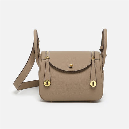 Inspired Lindi Bag Vegan Leather Golden Hardware