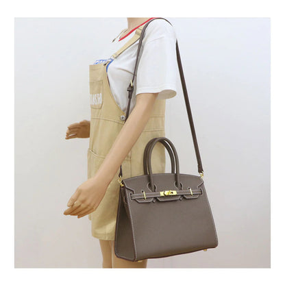 HANDSEWGIFT Top Grain Leather Sellier Platinum Bag DIY Kit