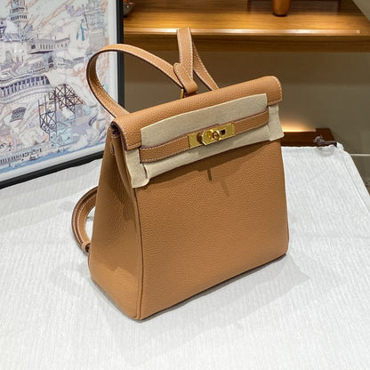 Top Grain Leather Inspired Kelli Backpack