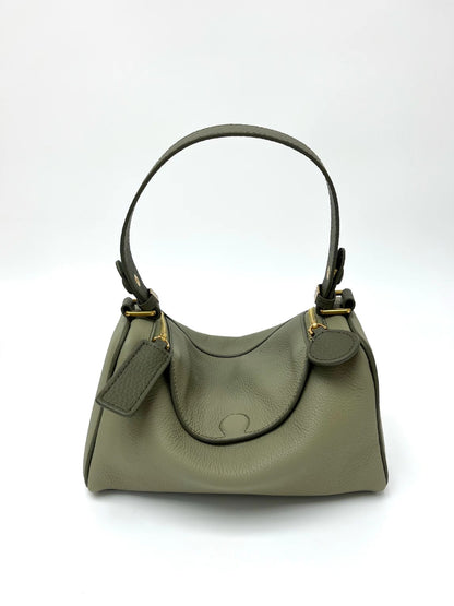 Top Grain Leather Pillow Bag Woman Shoulder Bag