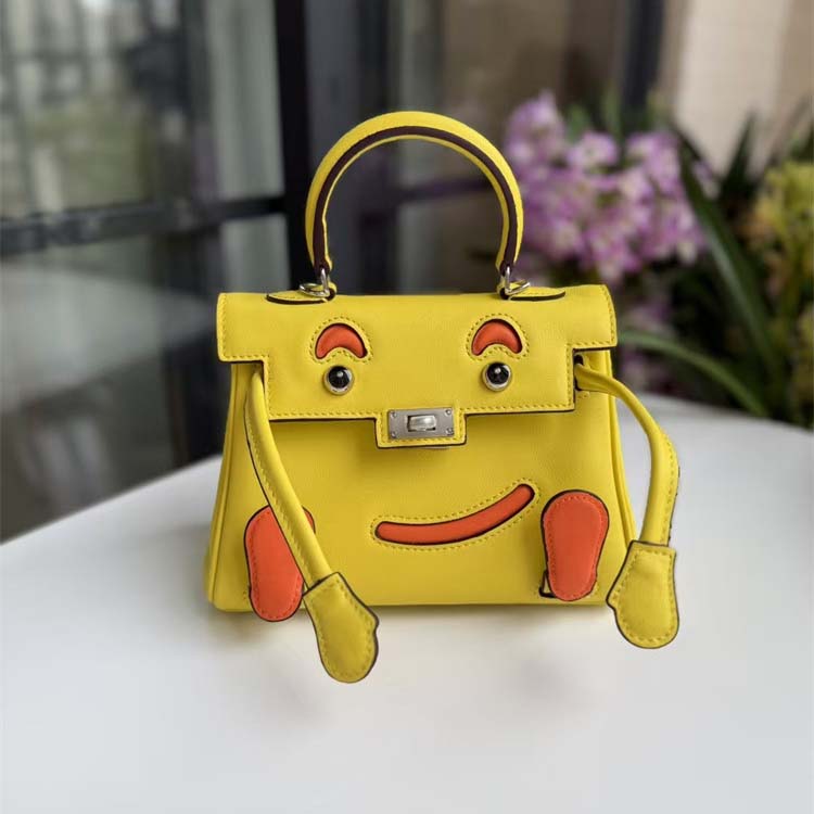 Inspired Kelli Doll Bag Genuine Leather Mini Crossbody Millennium Style Handbag