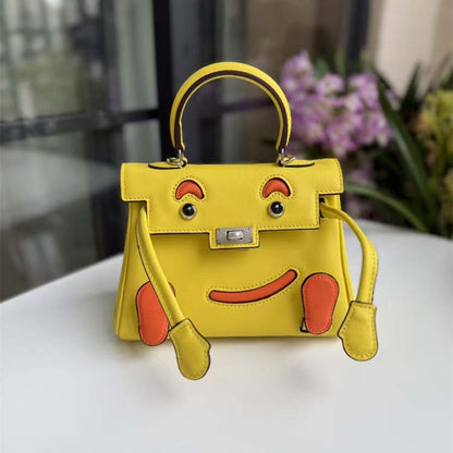 Inspired Kelli Doll Bag Genuine Leather Mini Crossbody Millennium Style Handbag