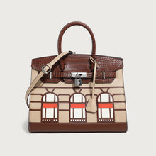 画像をギャラリービューアに読み込む, Inspired Faubourg Birkin 30 House Evercolor Matte Vegan Leather Top Handle Bags
