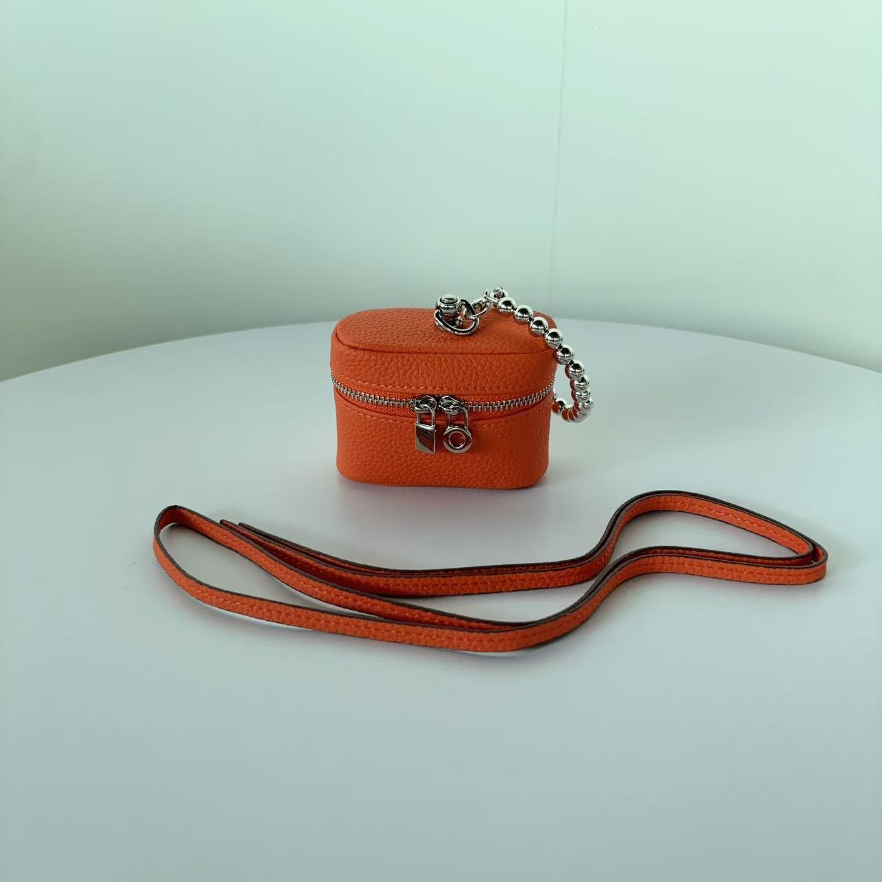 Mini Lipstick Coin Purse for Women | Neck Makeup Bag with Earphone Holder