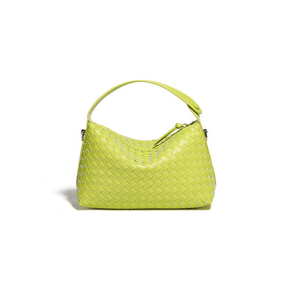 Woven Leather Pillow Bag Handbags for Woman Shoulder Bag