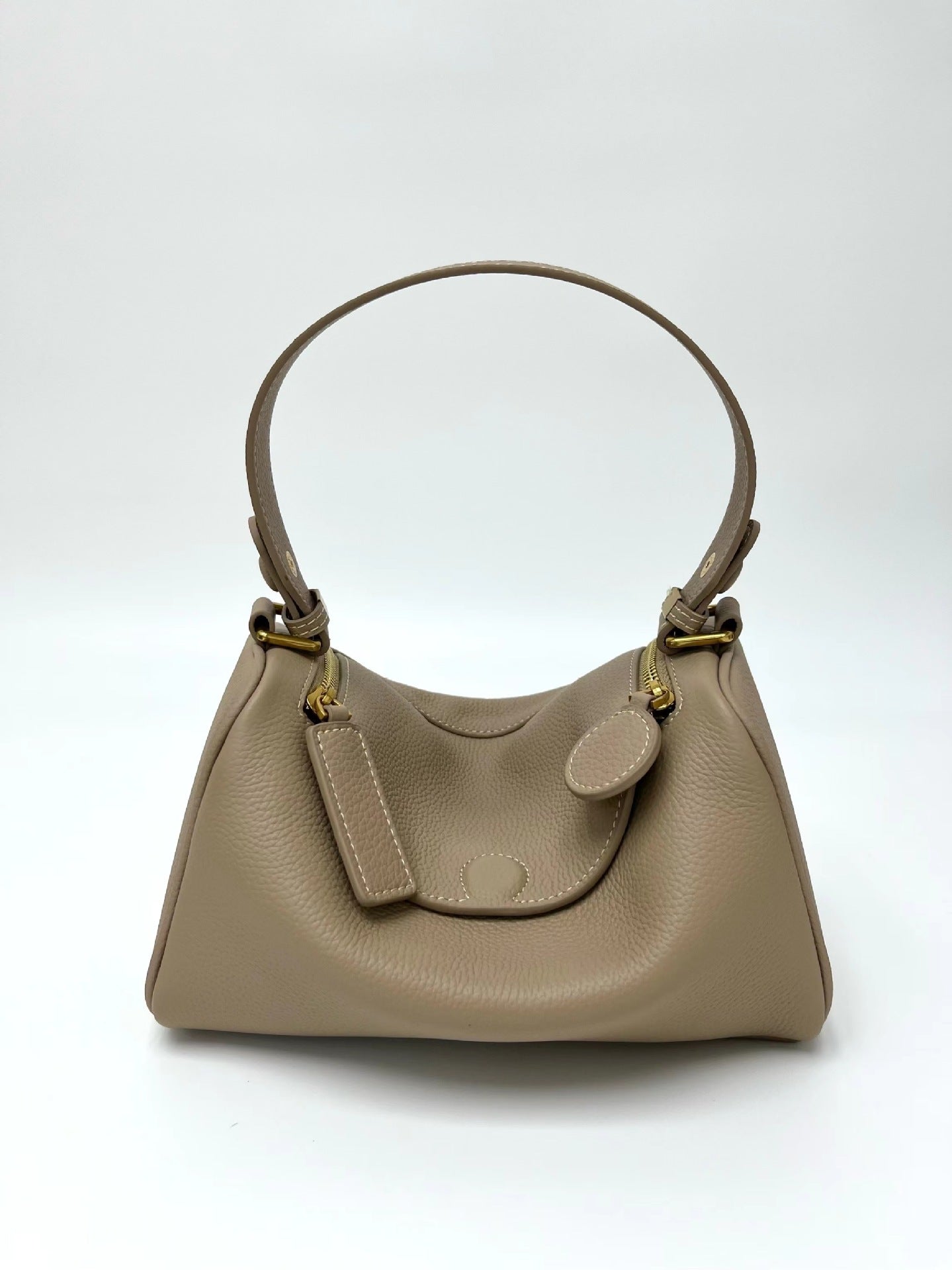 Top Grain Leather Pillow Bag Woman Shoulder Bag