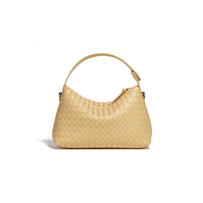 Woven Leather Pillow Bag Handbags for Woman Shoulder Bag