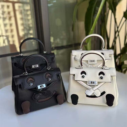 Inspired Kelli Doll Bag Genuine Leather Mini Crossbody Millennium Style Handbag