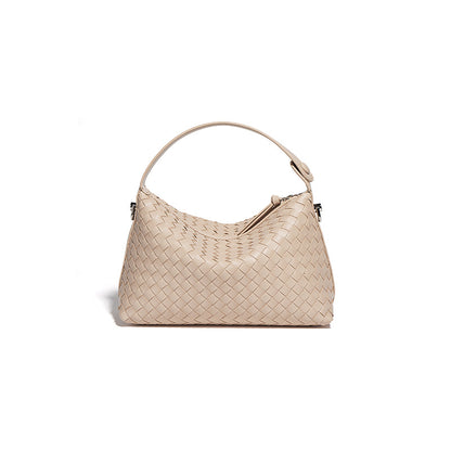 Woven Leather Pillow Bag Handbags for Woman Shoulder Bag