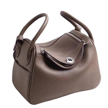 Load image into Gallery viewer, Top Grain Leather Inspired Lindy Bag Silver Hardware
