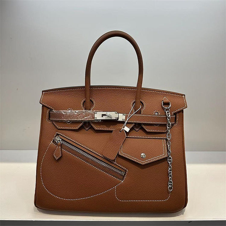 Limited Edition Rock Berkin 30 Top Grain Leather Evercolor Unisex Bag | Automatic 20% OFF at Checkout