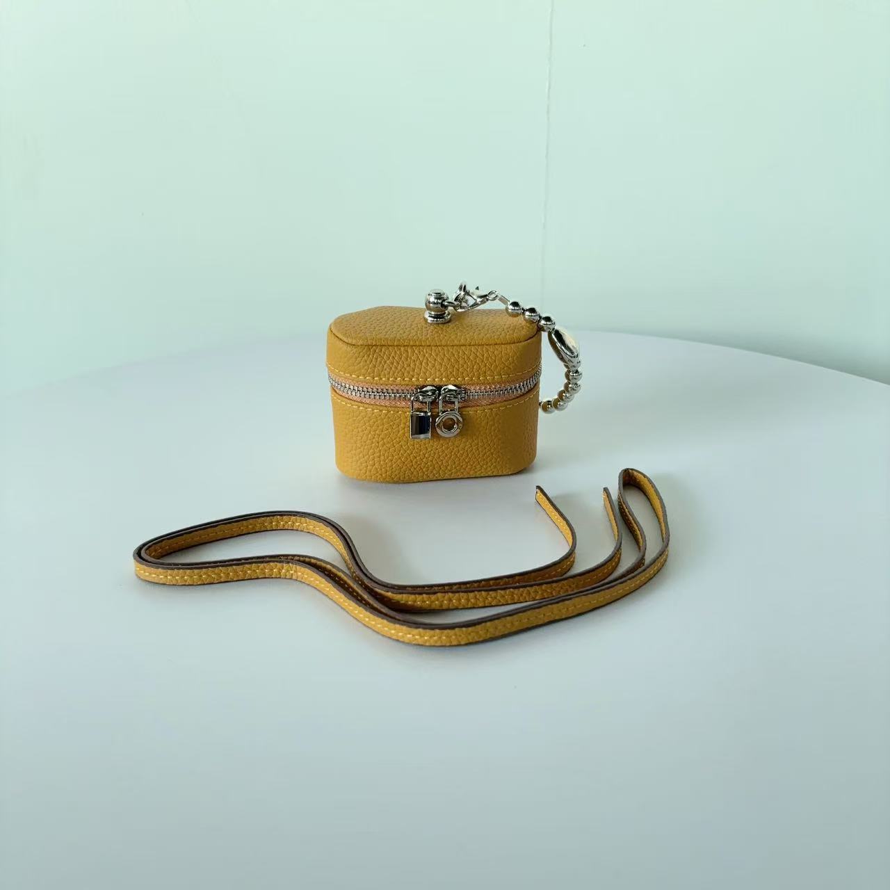 Mini Lipstick Coin Purse for Women | Neck Makeup Bag with Earphone Holder