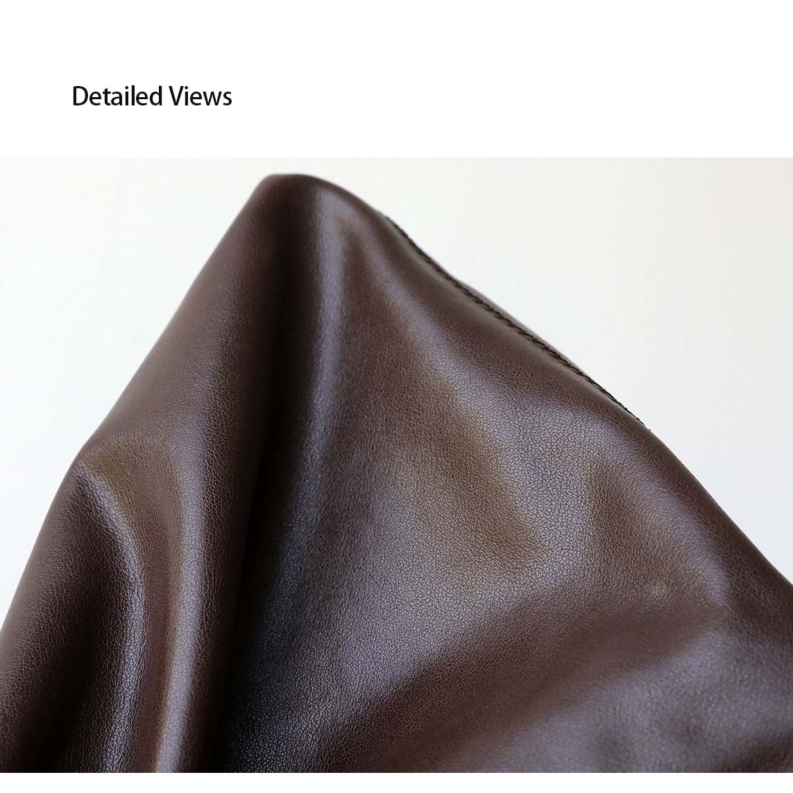 Vegetable Tanned Leather Hobo Bag