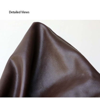 Vegetable Tanned Leather Hobo Bag