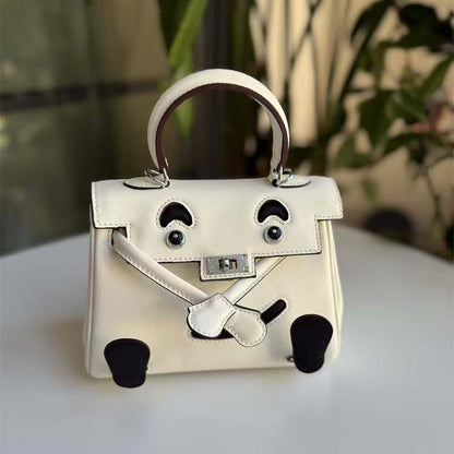 Inspired Kelli Doll Bag Genuine Leather Mini Crossbody Millennium Style Handbag