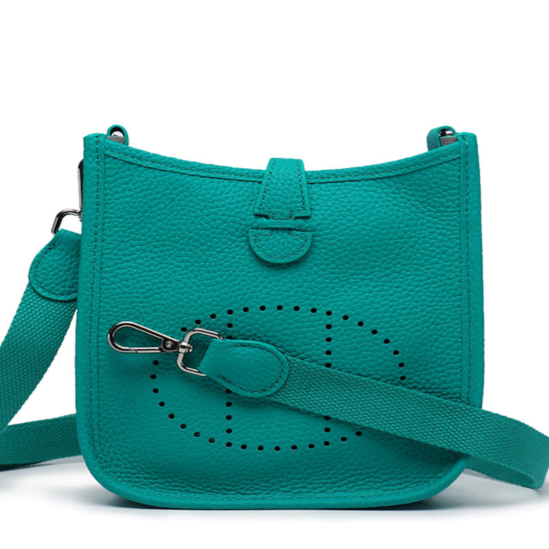 Top Grain Leather Inspired Eveline Crossbody Bag | Automatic 20% OFF at Checkout