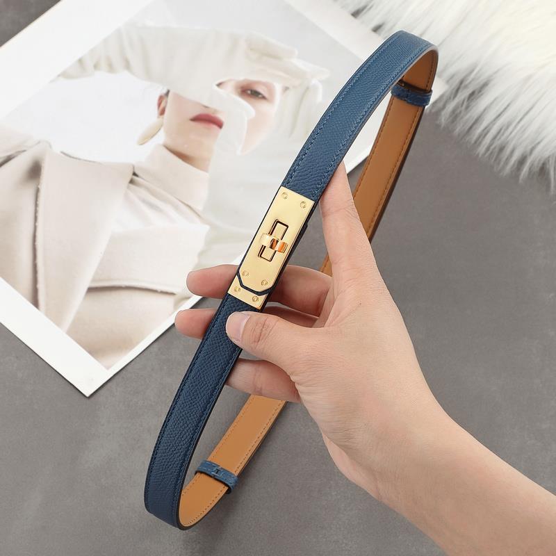 Inspired Epsom Kelli Belt Golden Hardware