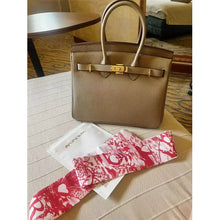 画像をギャラリービューアに読み込む, 26 Letters Silk Scarf for Birkin Bag Kelly Bag Charm | Women&#39;s Scarves and Silk Accessories - 2 Pcs
