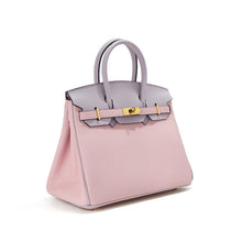 Load image into Gallery viewer, Inspired Mini Berkin 20 Handbag Top Grain Leather Purse Golden Hardware
