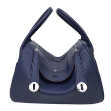 Load image into Gallery viewer, Top Grain Leather Inspired Lindy Bag Silver Hardware
