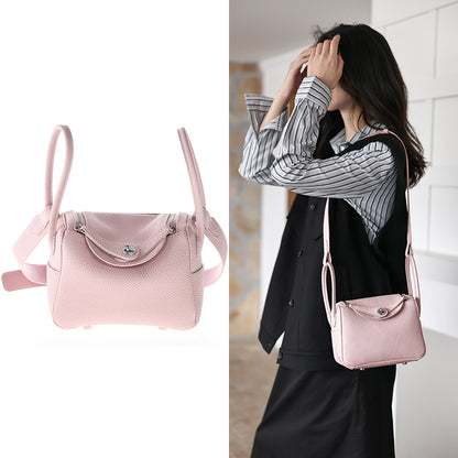 HANDSEWGIFT Top Grain Leather Lindi Inspired Handbag DIY Kit
