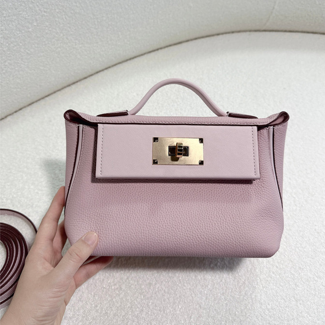 Inspired Mini 24/24 Bag Gold Evercolor and Swift Gold Hardware