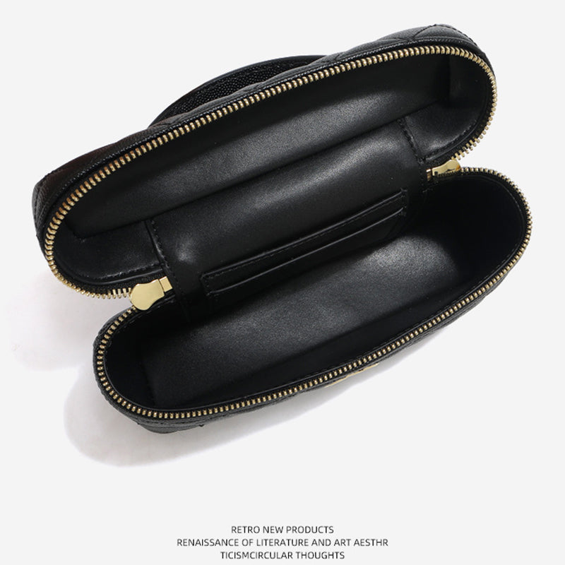 Quilted Top Handle Bag Chain Crossbody Bag for Party