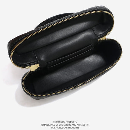 Quilted Top Handle Bag Chain Crossbody Bag for Party