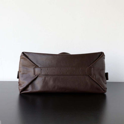 Vegetable Tanned Leather Hobo Bag