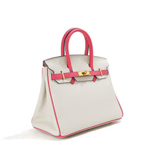 Load image into Gallery viewer, Inspired Mini Berkin 20 Handbag Top Grain Leather Purse Golden Hardware
