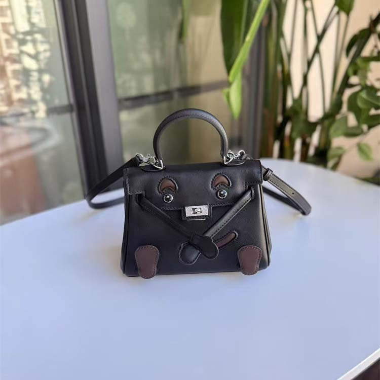 Inspired Kelli Doll Bag Genuine Leather Mini Crossbody Millennium Style Handbag