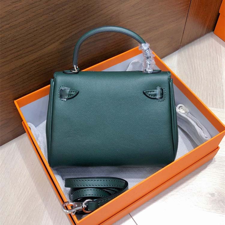 Genuine Leather Smile Inspired Kelli Doll Bag Mini Handbag